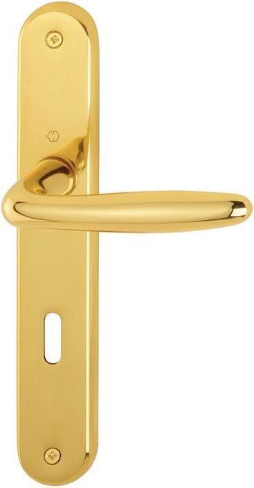 Image du produit Hoppe Garniture à plaque longue Roissy M1941/332P laiton F71 OB 72 mm DIN gauche / droite (Poignée de porte)