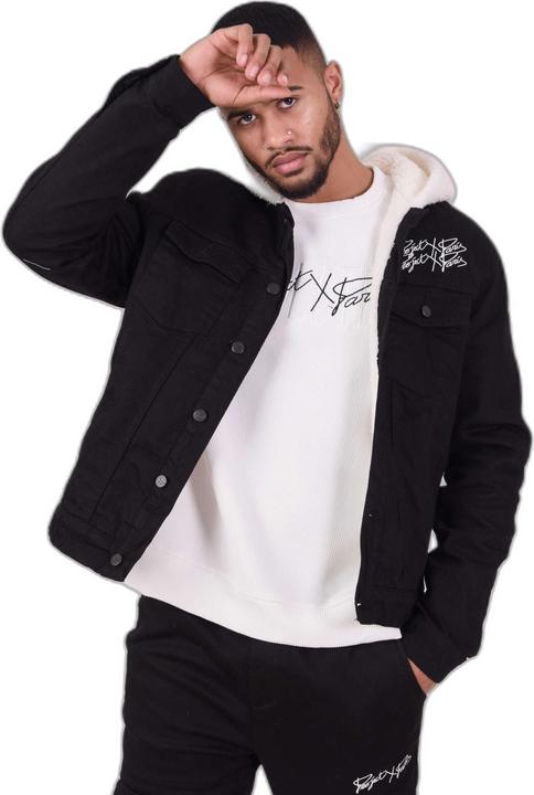 Produktbild Project X Paris Jeansjacke mit Kapuze Schaf (XL)