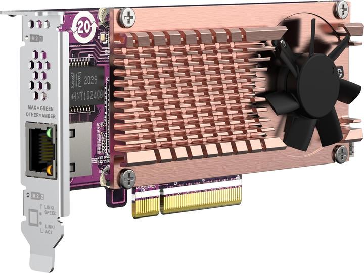 Produktbild QNAP QM2-2P10G1TB