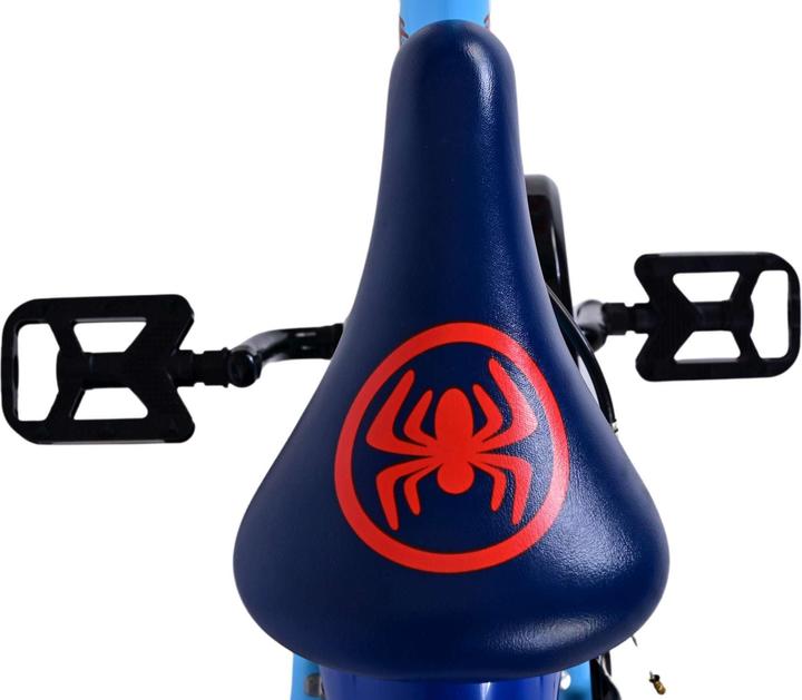 Produktbild Spiderman Spider-Man 14 Zoll Kinderfahrrad Blau - Sicherheit, Komfort und langanhaltende Freude!