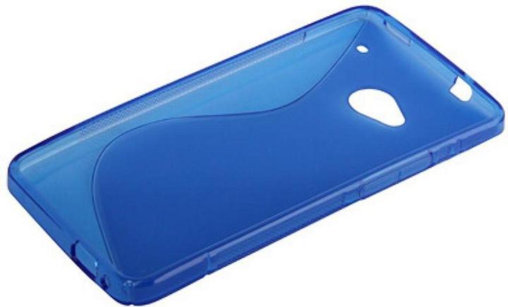 Produktbild König Design Schutzhülle Motiv Handyhülle Case für HTC One M7 Transparent / Blau (HTC One M7)