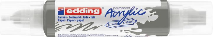 Produktbild Edding Acrylmarker 5400 Double Liner (Anthrazit, 10 mm, 1 x)