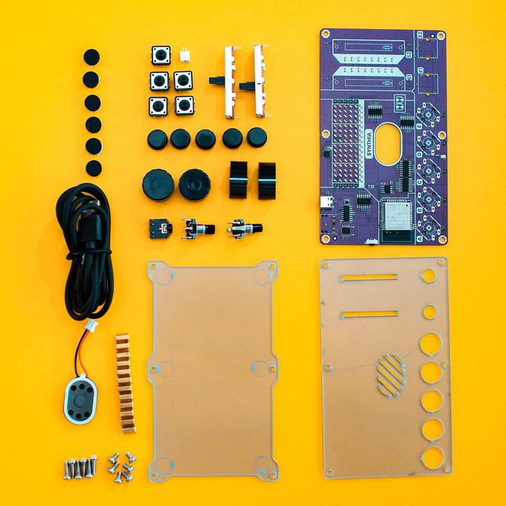 Actual product image CircuitMess Synthia - Synthesizer - Electronics kit