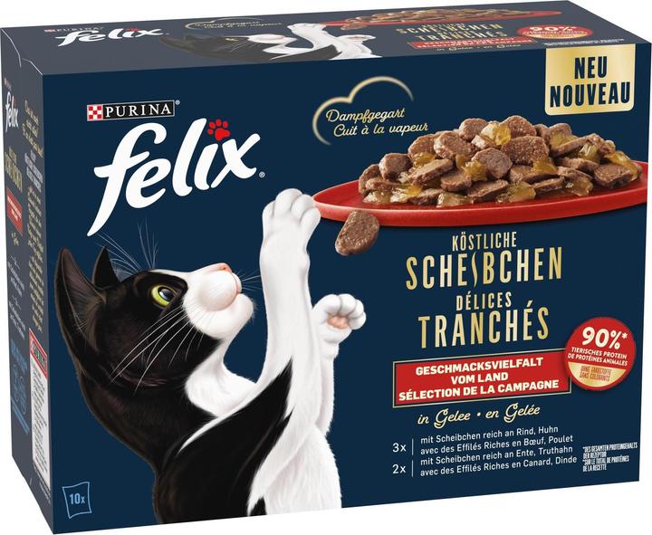 Actual product image Felix Deliciously sliced meat (Adult, 1 pcs., 890 g)