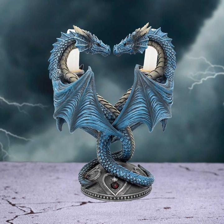 Produktbild Nemesis Now Dragon Heart - Bougeoir 23cm