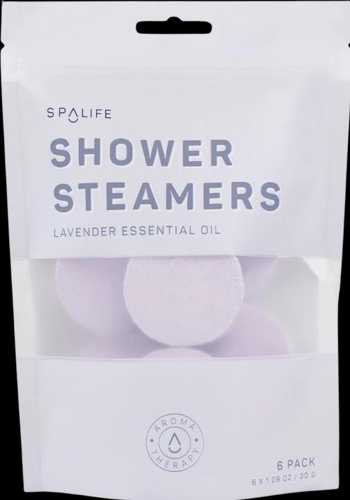 Immagine prodotto SpaLife Bombe da doccia aromaterapiche tabs da doccia all'olio di lavanda confezione da 6 pezzi