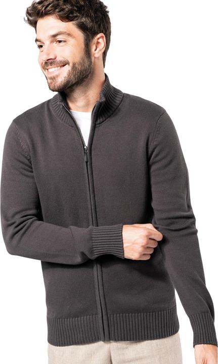 Produktbild Kariban Strickjacke mit Reissverschluss (S)