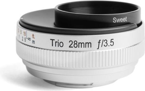 Lensbaby Trio 28 Nikon Z (Nikon Z, APS-C / DX, Vollformat, Micro Four Thirds)