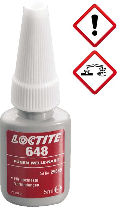Produktbild Loctite Buchsen-Lagerbefestigung 648 (5 ml)