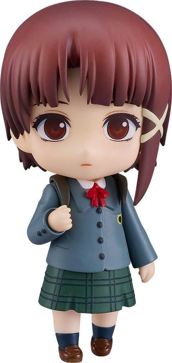 Actual product image Good Smile Company Serial Experiments Lain action figure Lain Iwakura 10 cm