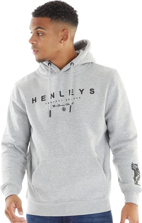 Immagine prodotto Henleys Henycore Felpa con Cappuccio Uomo (L)