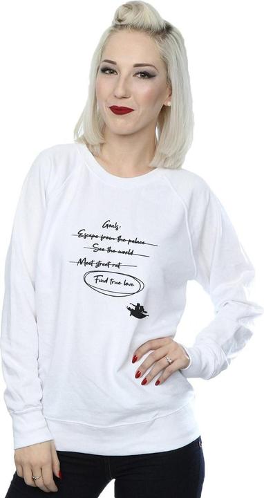 Immagine prodotto Disney Aladdin Jasmine Goals Felpa Donna (XXL)