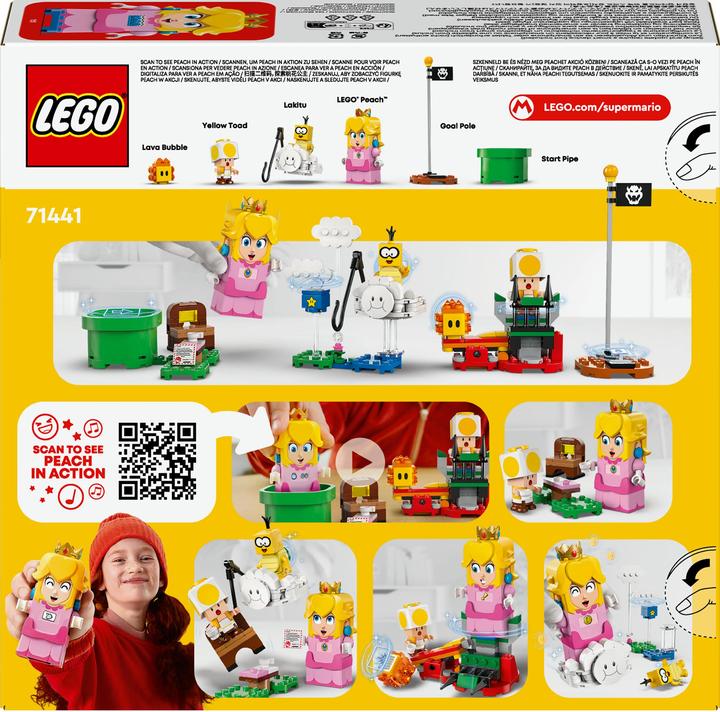Actual product image LEGO Adventures with the interactive ® Peach™ (71441, LEGO Super Mario)