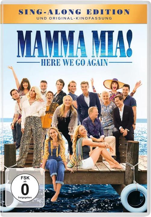 Actual product image Mamma Mia! Here we go again (DVD, 2018, German)