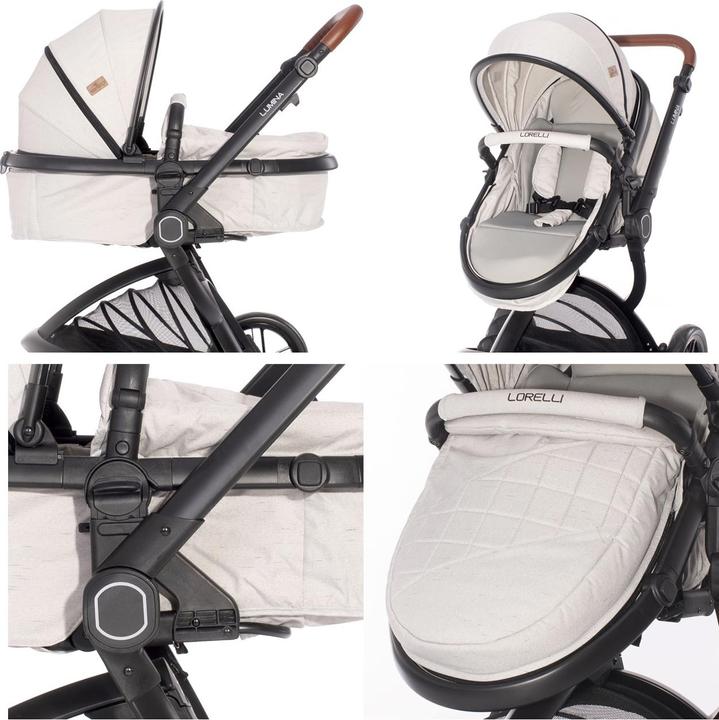 Actual product image Lorelli Combi stroller Lumina 2 in 1