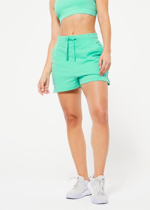 Domyos Shorts Damen Baumwolle mit Tasche - 520 mintgrün