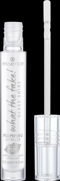 Produktbild essence what the fake! GLASS SHINE PLUMPING LIP FILLER (01 Oh So Glassy)