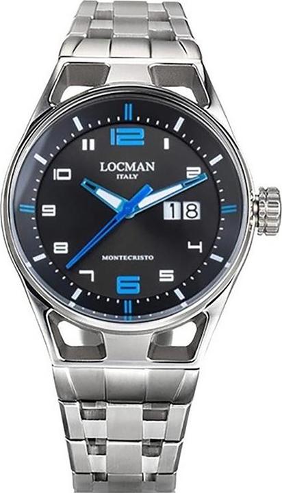 Produktbild Locman Italy Herrenuhr Montecristo 41 mm Ref. 0546A (Analoguhr, 41 mm)