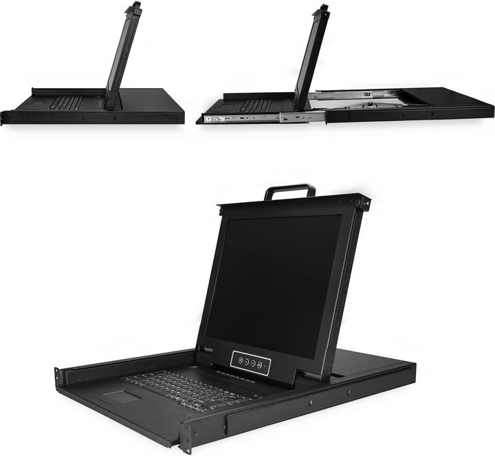 Actual product image StarTech .com Rackmount KVM Console