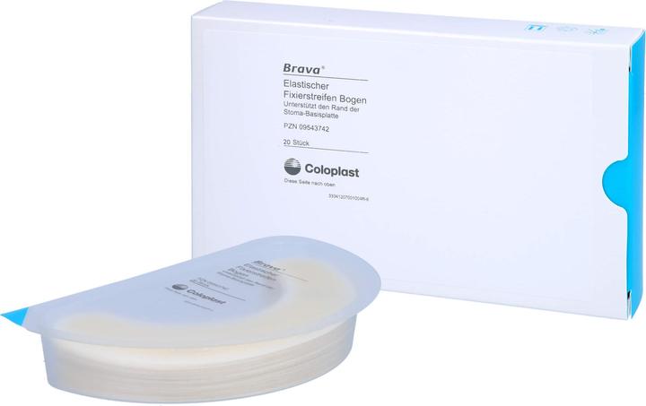 Produktbild Coloplast Brava Elastischer Fixierstreifen, 20 St STR (20 x)