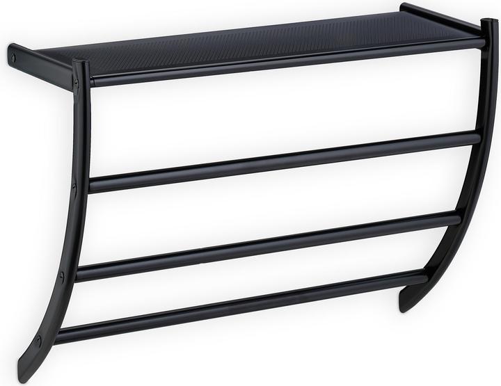 Actual product image Relaxdays Wall towel rail