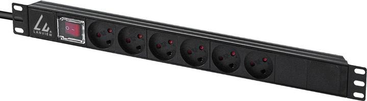 Immagine prodotto Lanview Rack-Montage-Steckdosenleiste