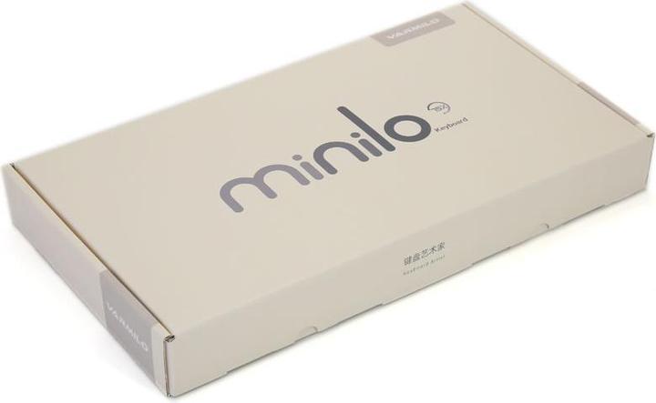 Actual product image Varmilo Minilo VXT81 Retro (US, Wireless, Cable)