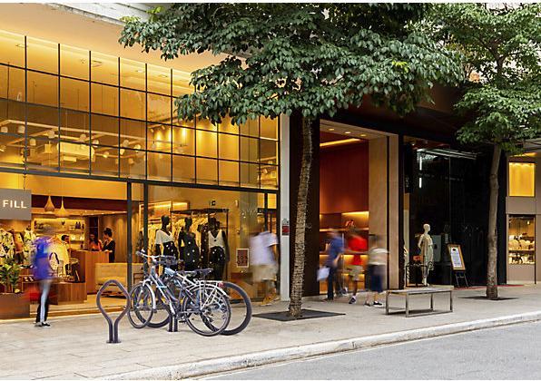 Actual product image Mottez Bicycle rack