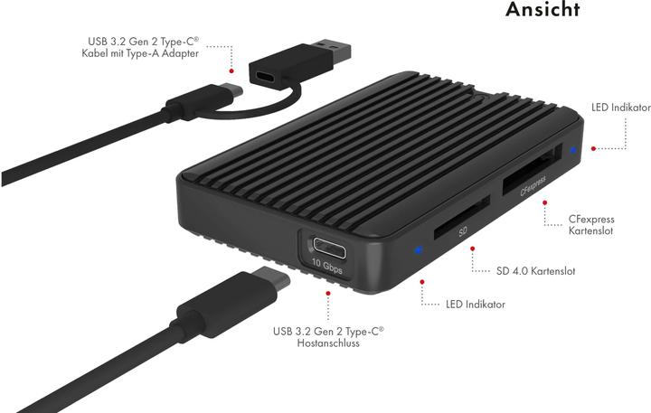 Image du produit Icy Box IB-CR504-C31 (USB-C)