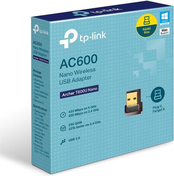 Immagine prodotto TP-Link Arciere T600U Nano (USB 2.0)