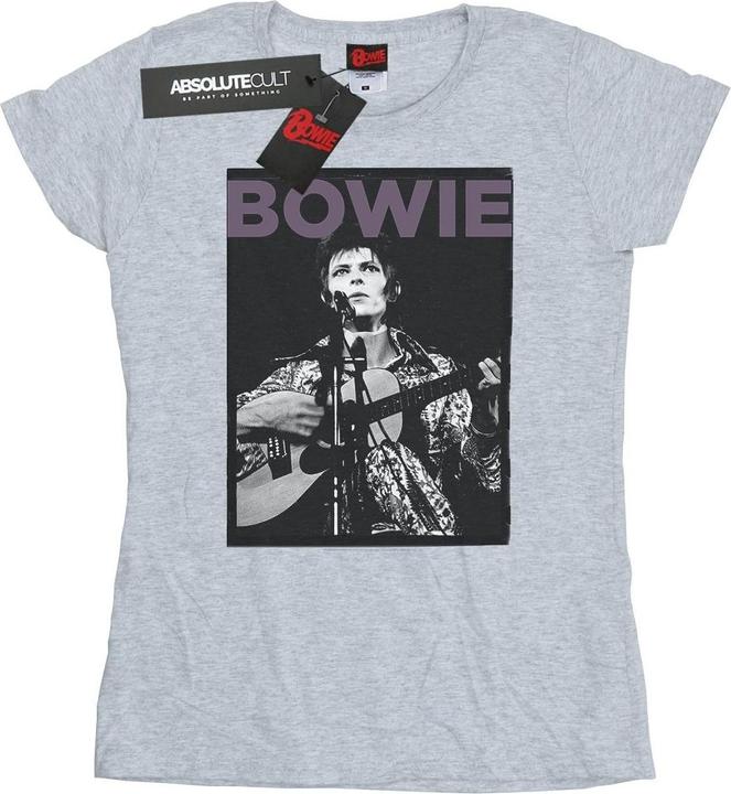 Immagine prodotto David Bowie Rock Poster Maglietta Donna (XXL)