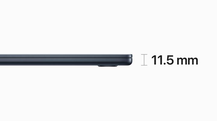 Actual product image Apple MacBook Air - 2023 (15", M2, 8 GB, 256 GB, CH)