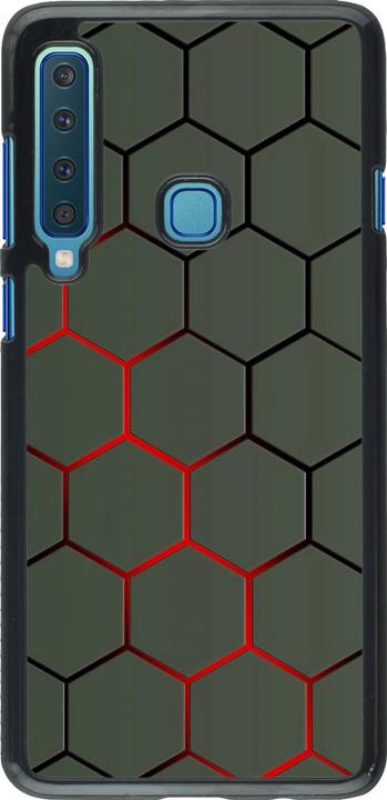 Actual product image PhoneLook Coque Geometric Line red (Samsung Galaxy A9)