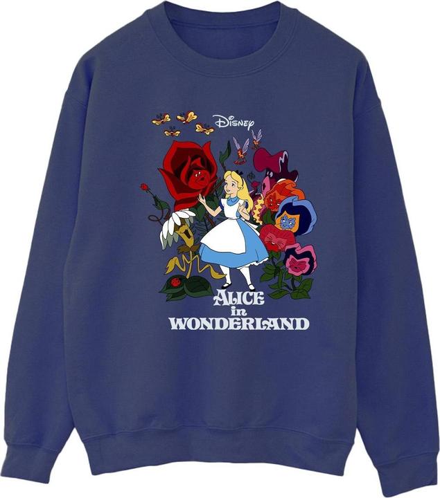 Produktbild Disney Alice im Wunderland Blumen Sweatshirt (M)