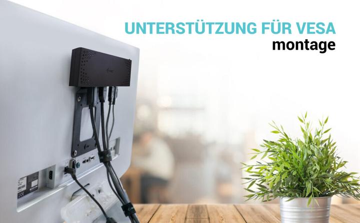 Actual product image i-tec USB 3.0 / USB-C / Thunderbolt Dual Display Docking Station + Power Delivery 100W (USB-C, 12 Ports)