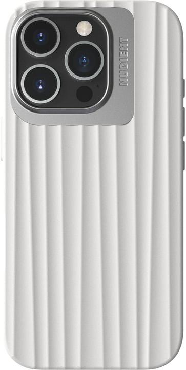 Produktbild Nudient Back Cover Bold MagSafe iPhone 16 Pro Chalk White (Apple iPhone 16 Pro)