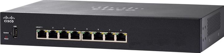 Produktbild Cisco SG250-08HP: 8 Port Smart Switch (8 Ports)