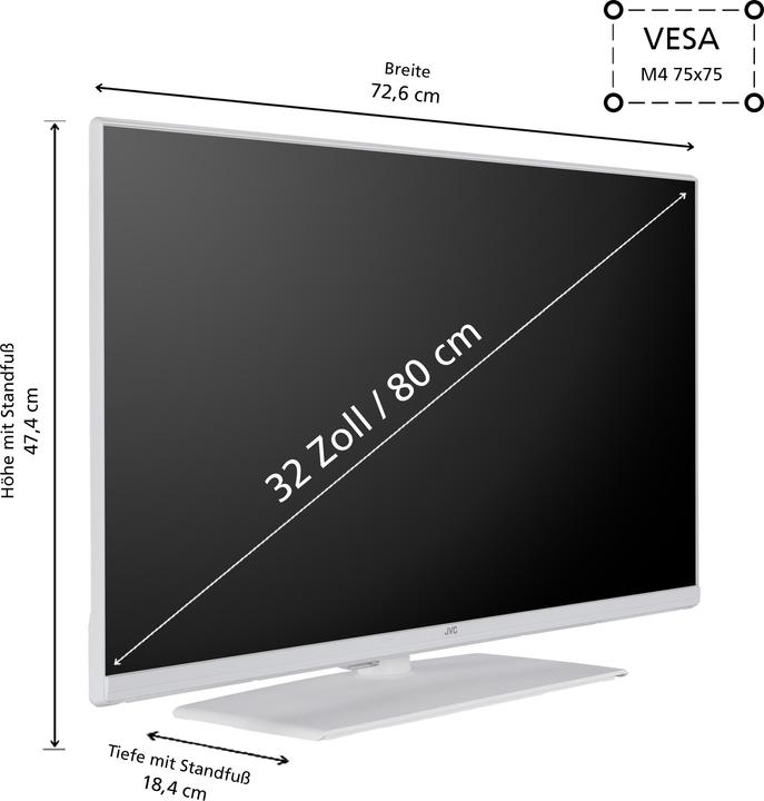 Produktbild JVC LT-32VF5355W (32", LCD, Full HD, 2024)