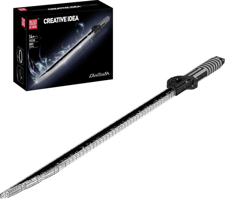Actual product image Mould King Black sabre
