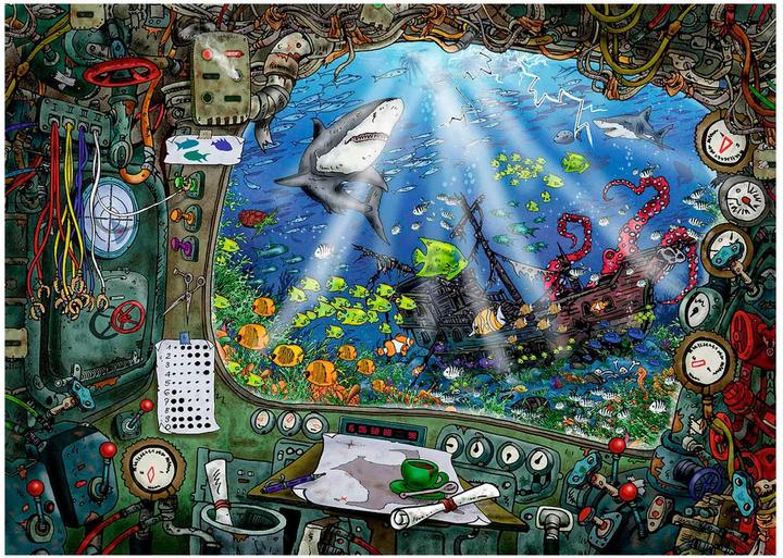 Produktbild Ravensburger Escape Room - Das U-Boot (759 Teile)