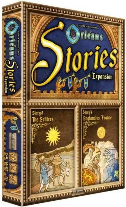 DLP DLP01058 - Orléans Stories 3 & 4 - Orléans Stories (EN), for 2-4 players, from 12 Years (Expansion) (English)