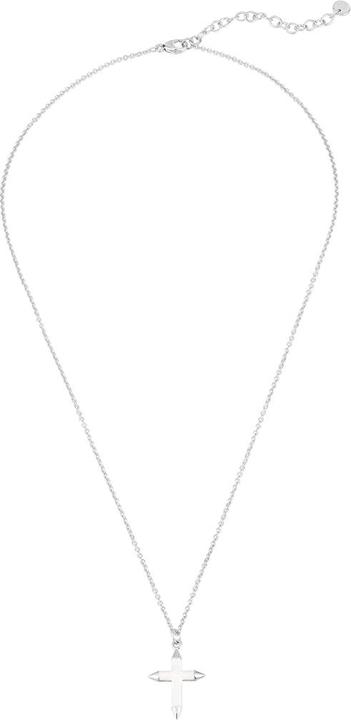 Immagine prodotto Glanzstücke München Croce da donna in argento sterling 40,0 cm di catena base + 5,0 cm di estensione - 33816 (Argento, 40 - 45 cm)