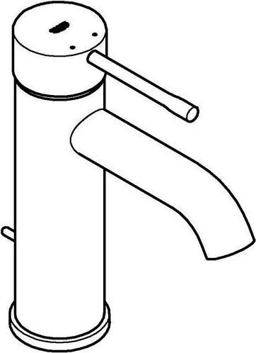 Actual product image Grohe Essence single-lever basin mixer S-size