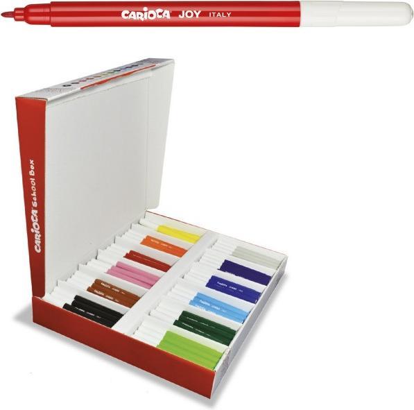 Image du produit Carioca Feutres de coloriage Schoolbox Joy 288 pièces (Multicolore, 288 x)