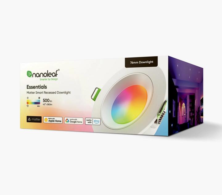 Actual product image Nanoleaf Essentials Matter Smart Recessed Luminaire (450 lm)