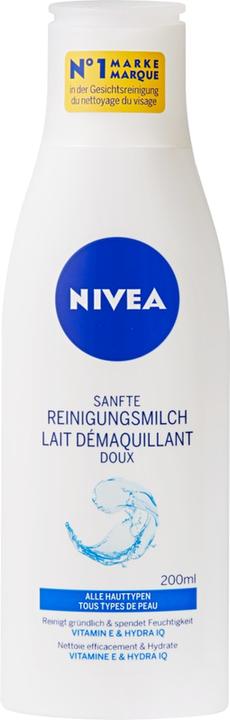 Produktbild NIVEA Sanfte Reinigungsmilch (Reinigungsmilch, 200 ml)