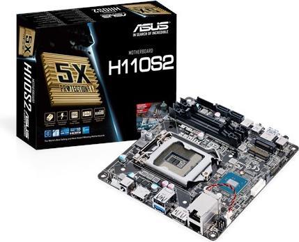 Actual product image ASUS H110S2/CSM S1151 H110 MSTX (LGA 1151, Intel H110, Special)