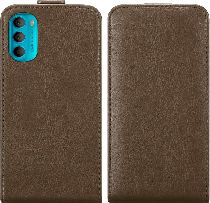 Actual product image Cadorabo Flip like Invis cover (Motorola Moto G71 5G)