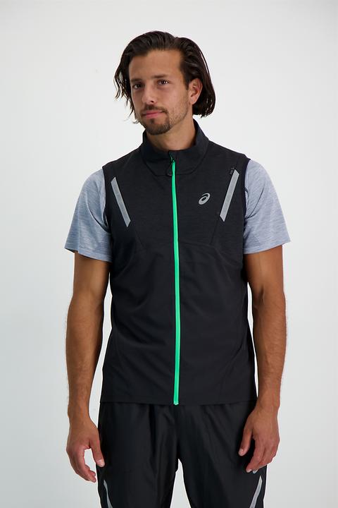 Productafbeelding ASICS Performance LITE-SHOW VEST Heren PERF.BLACK HEATHER/P. ZWART (S)