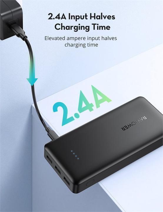 Actual product image RAVPower RP-PB064 (32000 mAh, 118.40 Wh)
